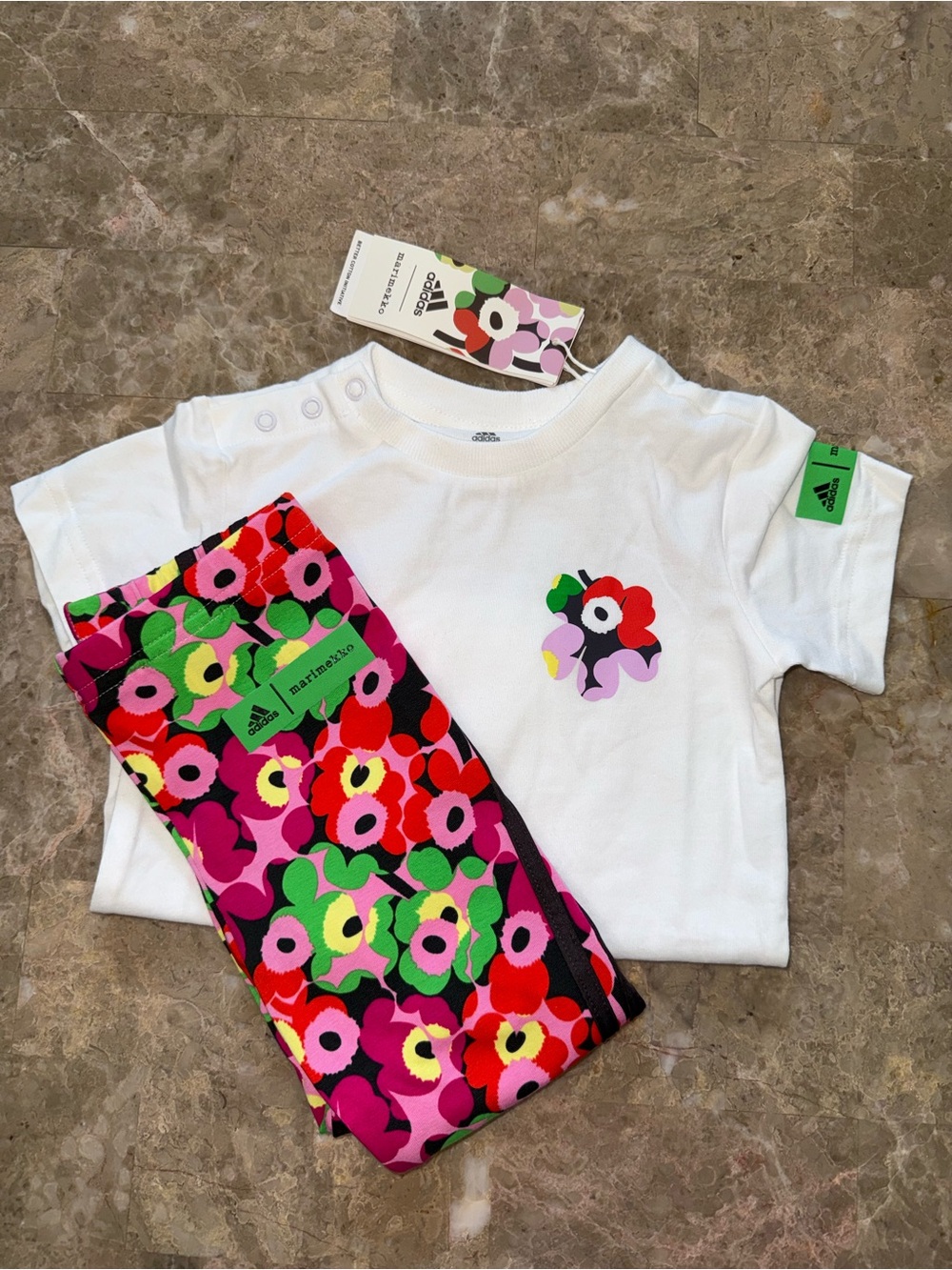 adidas White Kids Bottoms